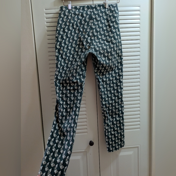 H&M Green and white checkered pants - Picture 5 of 5